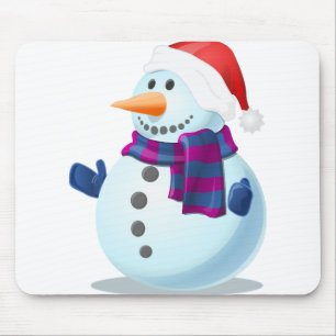 Tapis De Souris homme de neige