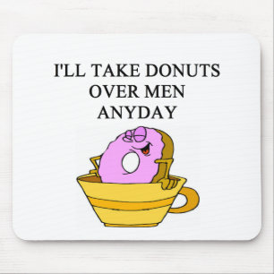 Tapis De Souris homme détestant la plaisanterie de femme