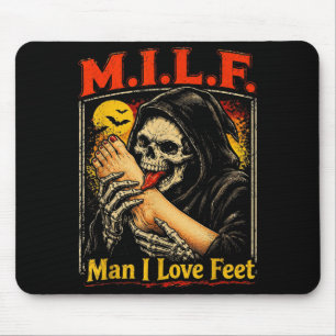 Tapis De Souris Homme j'aime les pieds Humour inapproprié Amoureux
