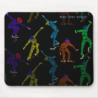 Tapis De Souris homme par dessus bord