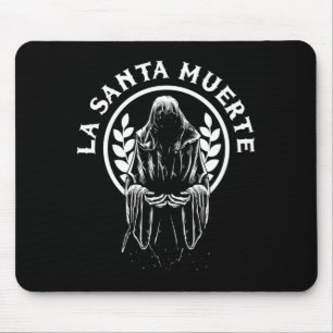 Tapis De Souris Homme Santa Muerte Mexique Calavera Squelette Crân