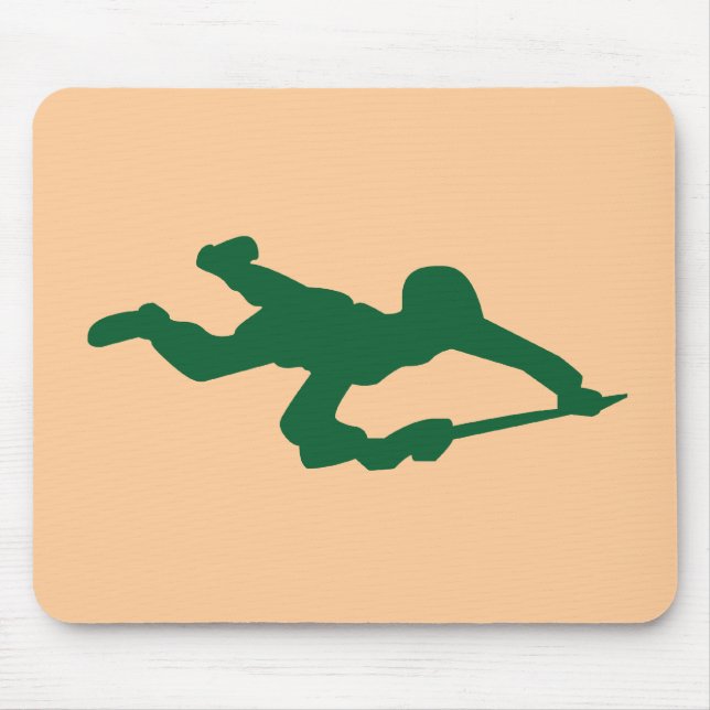 Tapis De Souris Homme vert d'armée (Devant)