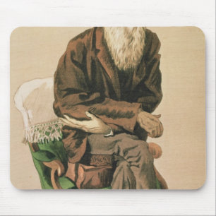 Tapis De Souris Hommes du jour, no. 33, Charles Darwin