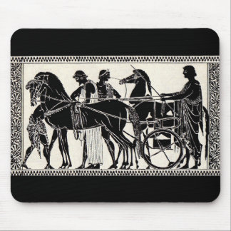 Tapis De Souris hommes et chevaux romains antiques