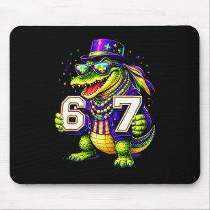 Tapis De Souris Hommes Femmes Alligator Six Sept 67 Mardi