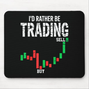 Tapis De Souris Hommes Femmes Cool Bourse Trader Jour de négociati