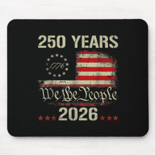 Tapis De Souris Hommes Femmes Histoire Patriotique 1776 2026 250e