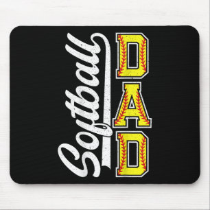 Tapis De Souris Hommes fiers de tout Papa Papa Coach de fille Fils