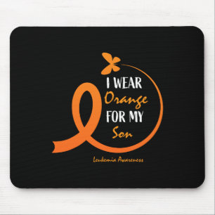 Tapis De Souris Hommes Maman Femmes Je Porte Orange Pour Mon Fils