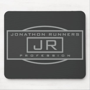 Tapis De Souris Hommes Sporty Gray Gray & Dark Grays