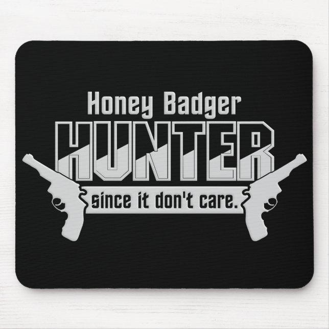 Tapis De Souris Honey Badger Hunter mousepad (Devant)