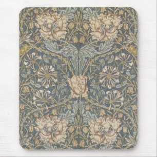 Tapis De Souris Honeysuckie par William Morris, Vintage Flowers Ar