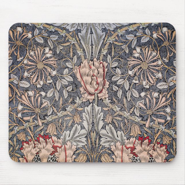 Tapis De Souris Honeysuckle Print (by William Morris) (Devant)