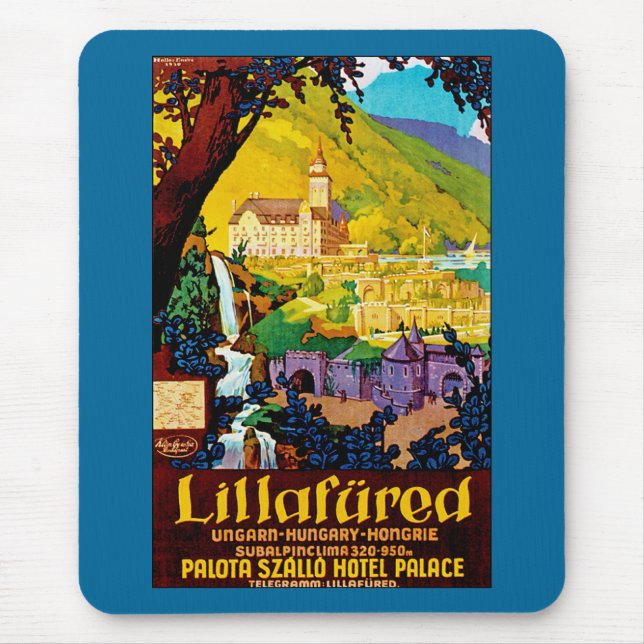 Tapis De Souris Hongrie lillafured (Devant)