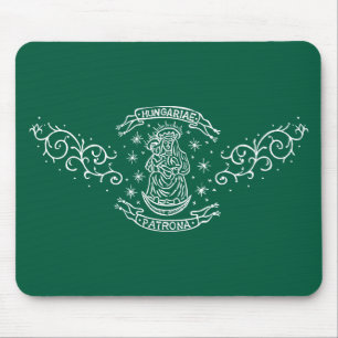Tapis De Souris hongrie motif religieux vierge médiévale mary jesu