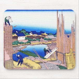 Tapis De Souris Honjo Tatekawa, le chantier de bois chez Honjo