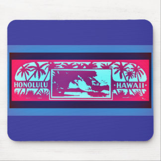 TAPIS DE SOURIS HONOLULU HAWAÏ