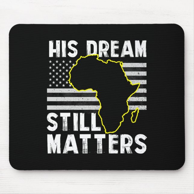 Tapis De Souris Honorer le passé Inspirant Hommes Futurs Femmes No (Devant)