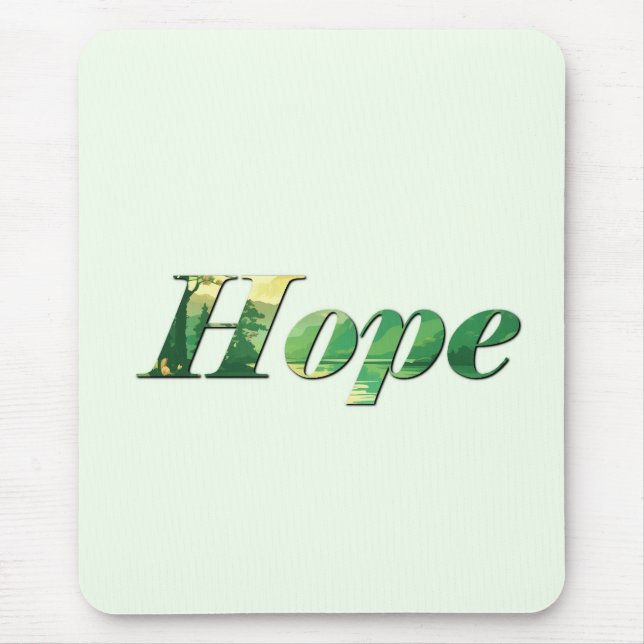 Tapis De Souris Hope. (Devant)
