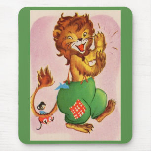 Tapis De Souris Horace le lion et l'ami