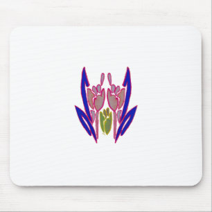 Tapis De Souris Horaires d'hiver Beaux Couleurs incroyables Art
