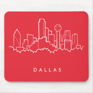 Tapis De Souris Horizon de Dallas le Texas