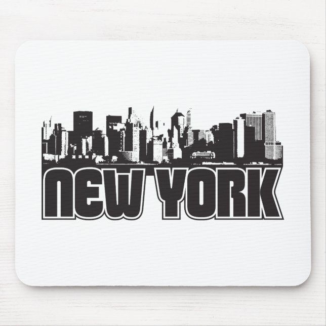 Tapis De Souris Horizon de New York (Devant)