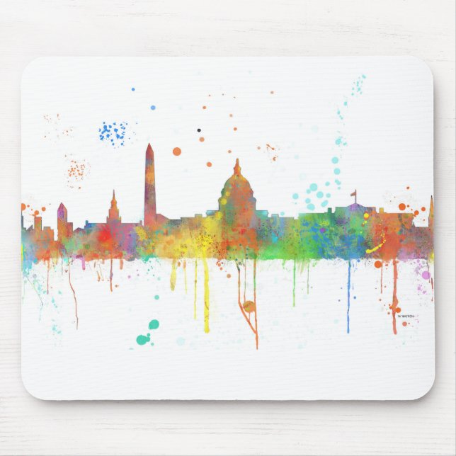 TAPIS DE SOURIS HORIZON DE WASHINGTON DC (Devant)
