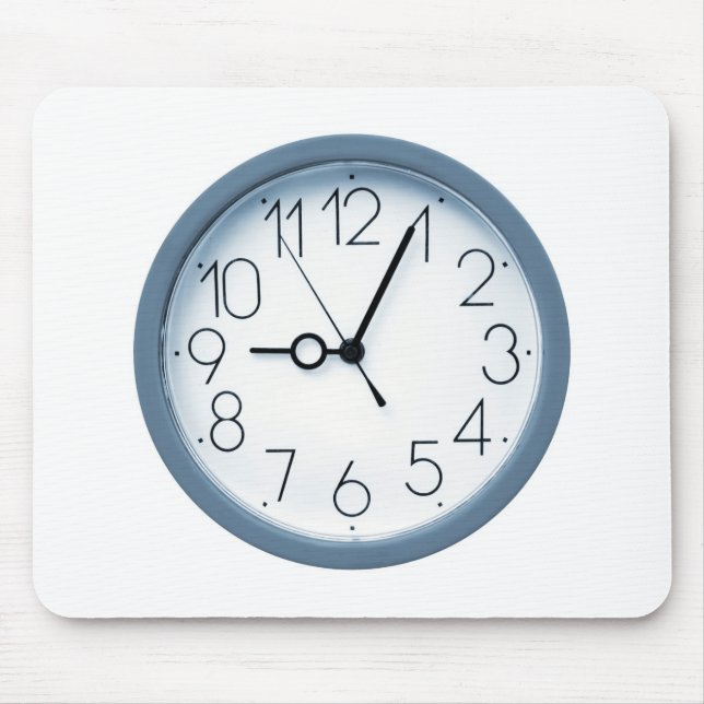Tapis De Souris Horloge (Devant)