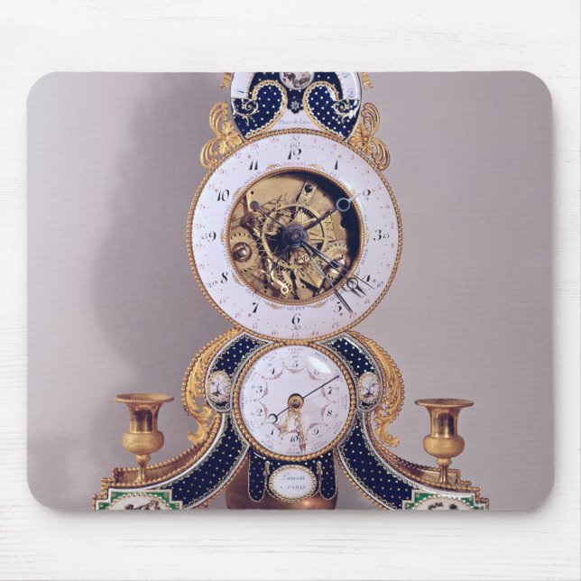 Tapis De Souris Horloge décimale et duodécimale (Devant)