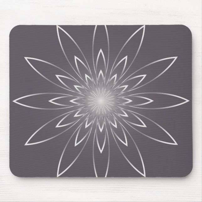 Tapis De Souris horloge quartz fumée (Devant)
