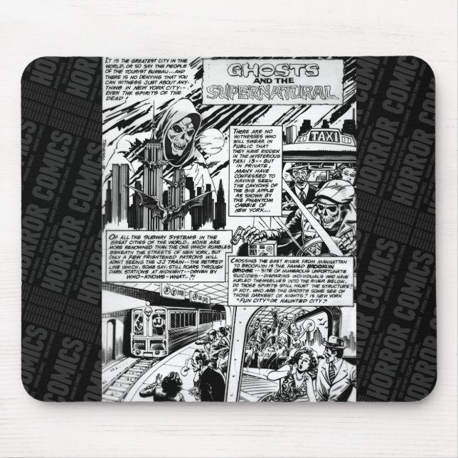 Tapis De Souris HORROR Comics Mousepad (Devant)