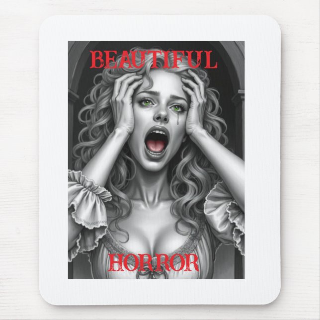 Tapis De Souris Horror Image (Devant)