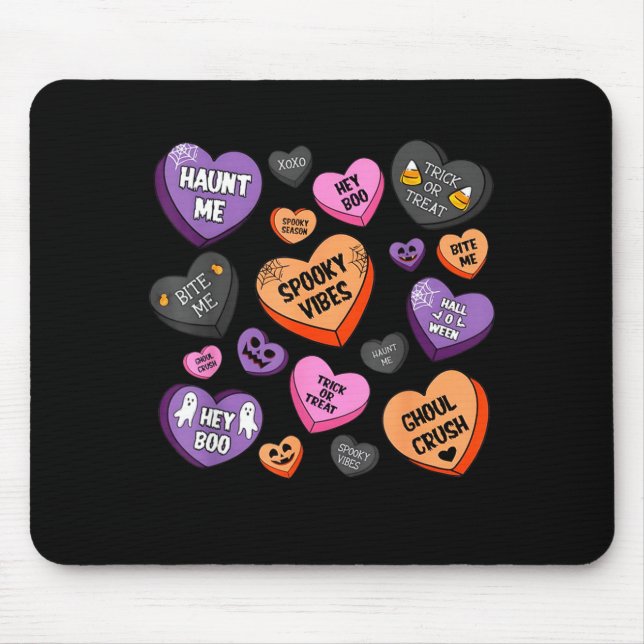Tapis De Souris Horror Soky Candy Heart Valentines Day Lover Tee H (Devant)