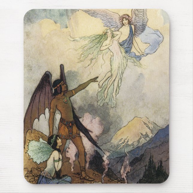 Tapis De Souris Hors, t'as glacé des esprits, vole (Devant)