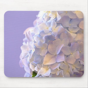 Tapis De Souris Hortensia bleu personnalisable Mousepad