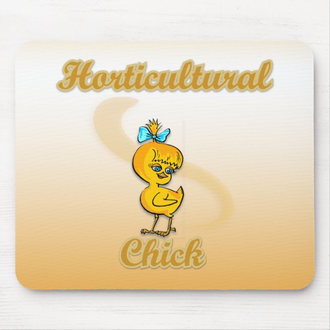 Tapis De Souris Horticultural Chick (Devant)