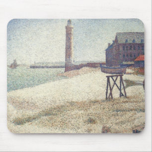 Tapis De Souris Hospice et phare, Honfleur par Georges Seurat