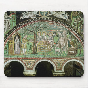 Tapis De Souris Hospitalité d'Abraham et du sacrifice de