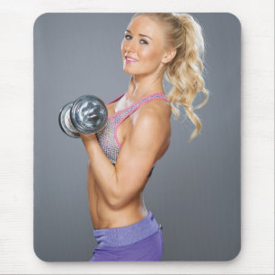 Tapis De Souris Hot Femme Fitness Girls