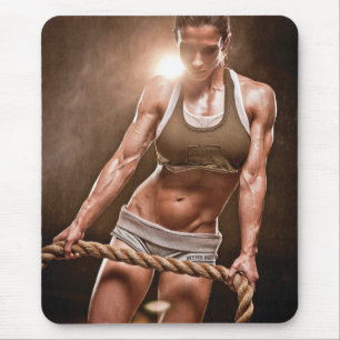 Tapis De Souris Hot Femme Fitness Girls