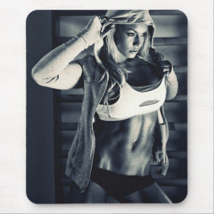 Tapis De Souris Hot Femme Fitness Girls