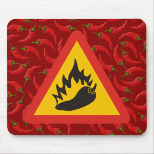 Tapis De Souris Hot pepper danger