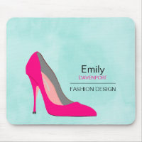Hot rose Stiletto High Heel Shoe Chic Personnalisé