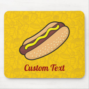 Tapis De Souris Hotdog Mouse Pad