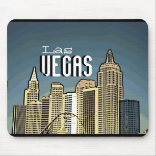 Tapis De Souris Hôtel à Las Vegas New York artsy skyline mousepad