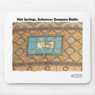 Tapis De Souris HotSprings, AR Quapaw Dome Tiles II Cadeaux Vêteme