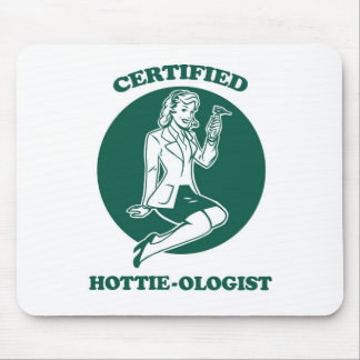 Tapis De Souris Hottie-ologist certifié