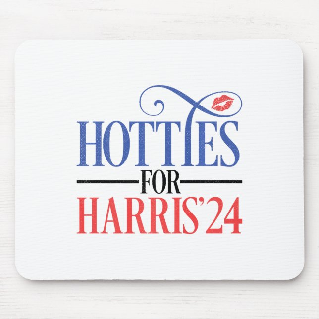 Tapis De Souris Hotties For Harris 2024 (Devant)