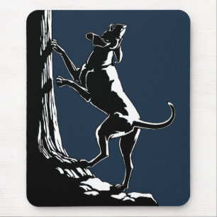 Tapis De Souris Hound Chien Mousepad Chasse Chien Art Dons & Décor